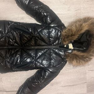 Buckingham coat real fur